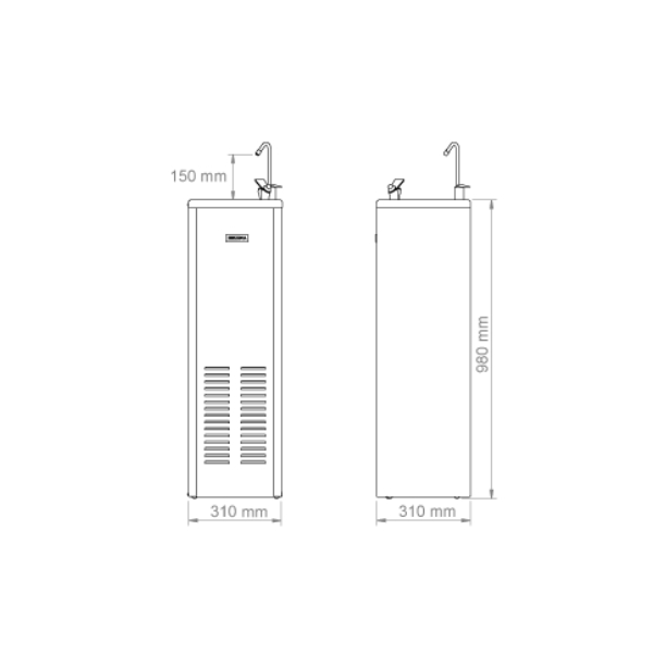 Refresh® P ZC INOX 260 C/PEDAL - Imagen 5