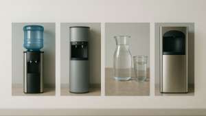 Comparativa de fuentes de agua_ ¿cuál es ideal para tu oficina