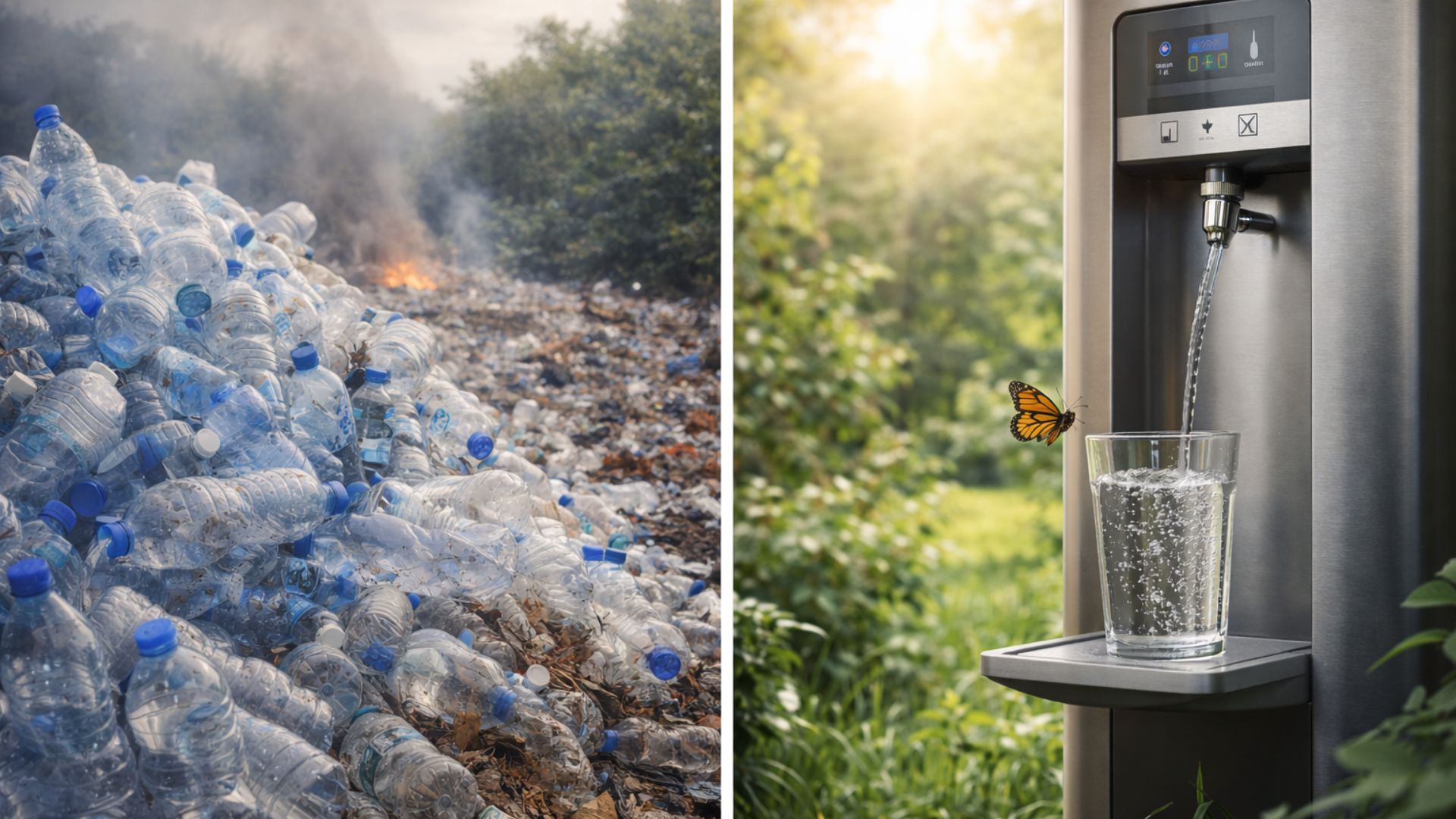 Cómo tus elecciones de agua afectan al medio ambiente